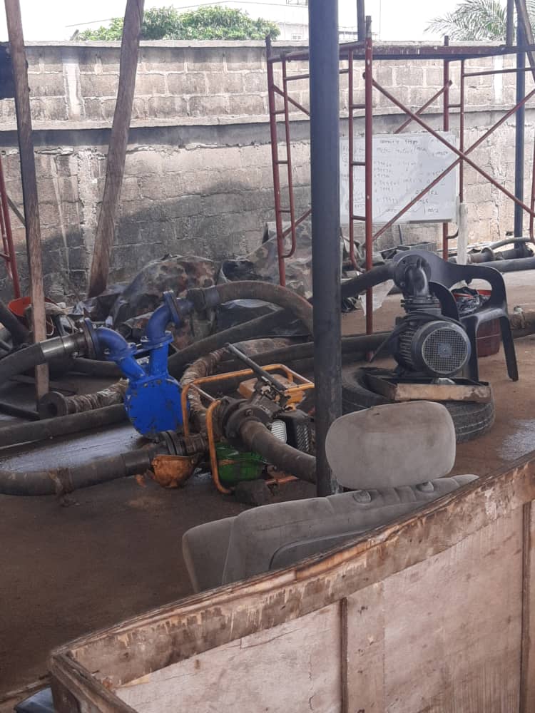 Telecoms tower and antenna installation Nigeria